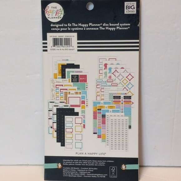 The Happy Planner Teacher Happy In Action, Planner Stickers B49 - Picture 4 of 6